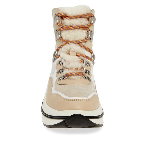 Tory Burch Gemini Link Platform Hiking Boots NWT 8 - Picture 4 of 5